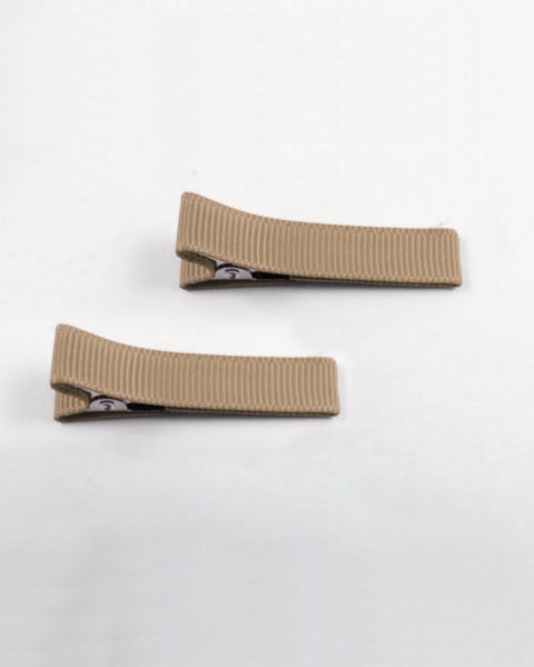 Handmade Navy Glittery Hair Clip Set of 2