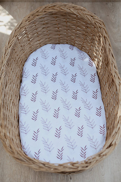 Personalised Organic Cotton Bedding Set | Leaves