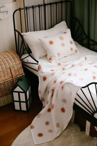 Personalised Organic Cotton Bedding Set | Bohemian Sun