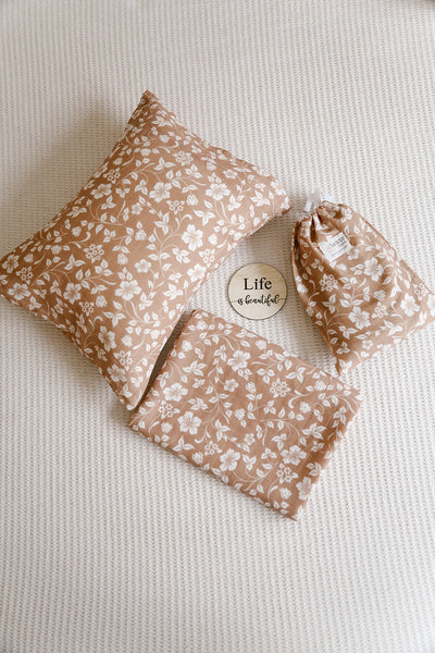 Personalised Organic Cotton Bedding Set | Floral