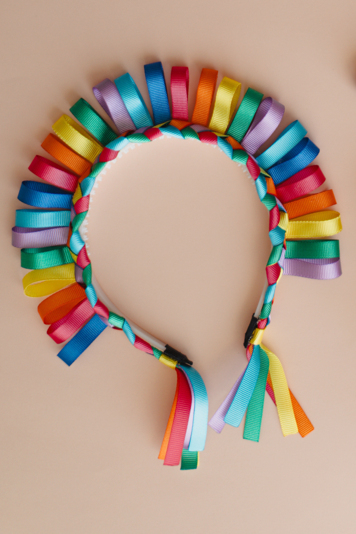 Handmade Party Headband with Ribbons