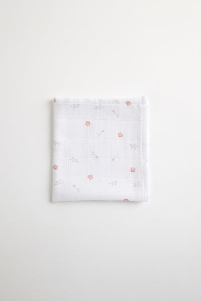 Personalised Organic Cotton Bandana Bib & Blurp Cloth Set | Florals