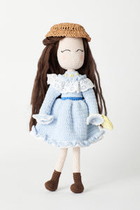 Anais Large Crochet Doll | Handmade with Organic Cotton Yarn